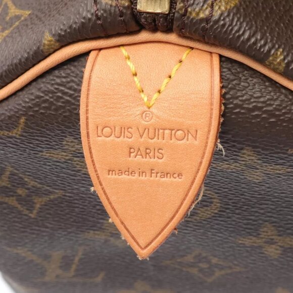 AUTHENTICITY GUARANTEED LOUIS VUITTON Speedy Hand Boston bag - Picture 7 of 8